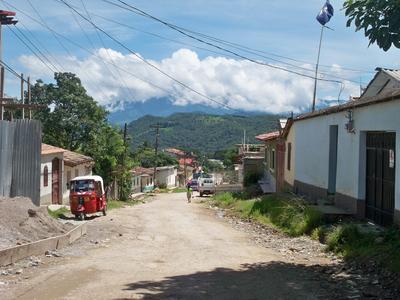 Gracias er en lille hyggelig by mellem høje bjerge